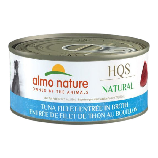 Almo Nature HQS Natural Entrée Dog Food - Tuna Fillet In Broth 156g