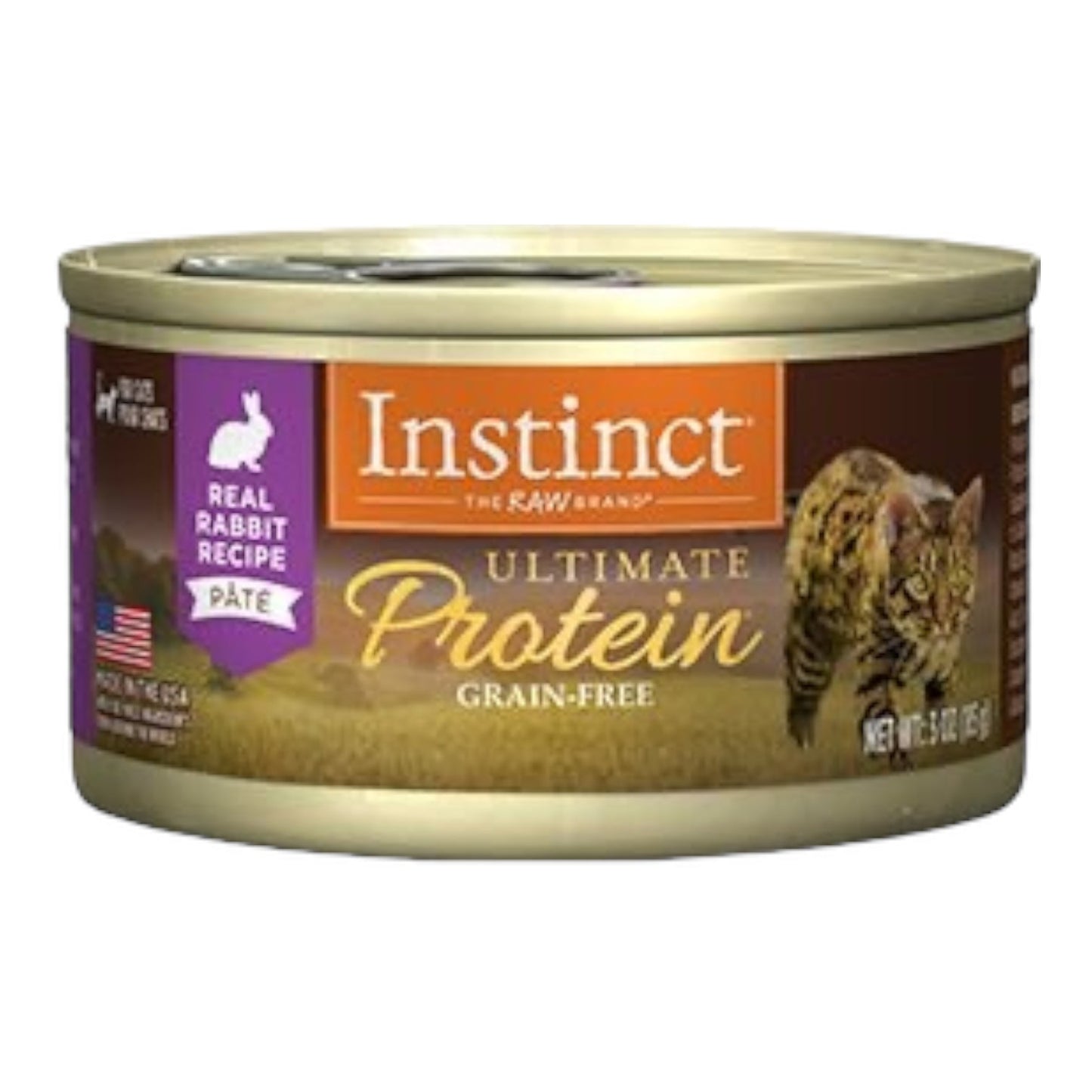 Instinct Ultimate Protein Real Rabbit Cat 3oz