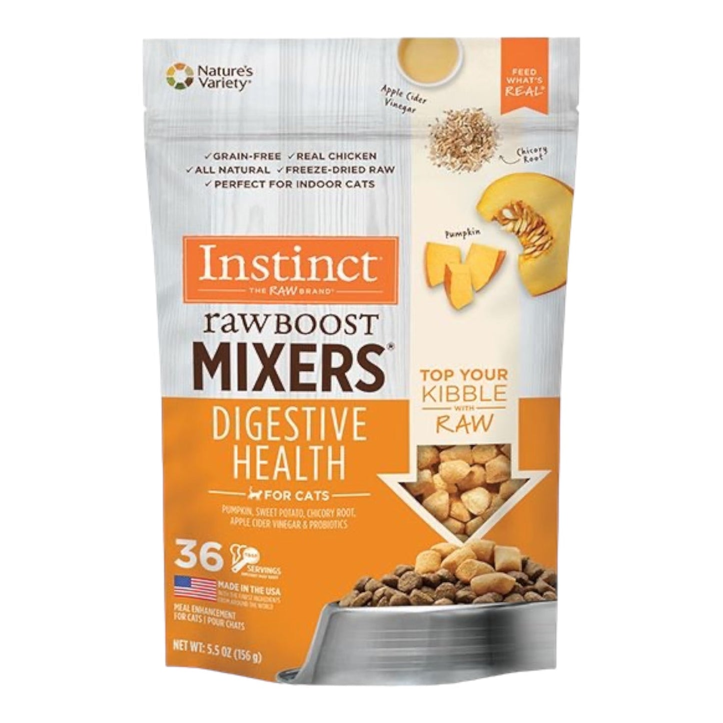 Instinct Raw Boost Mixers Digestive Health Cat 5.5oz