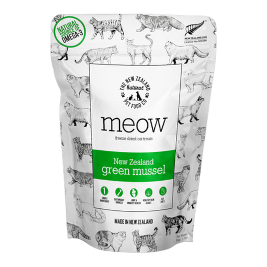 Meow Green Lipped Mussels 50g