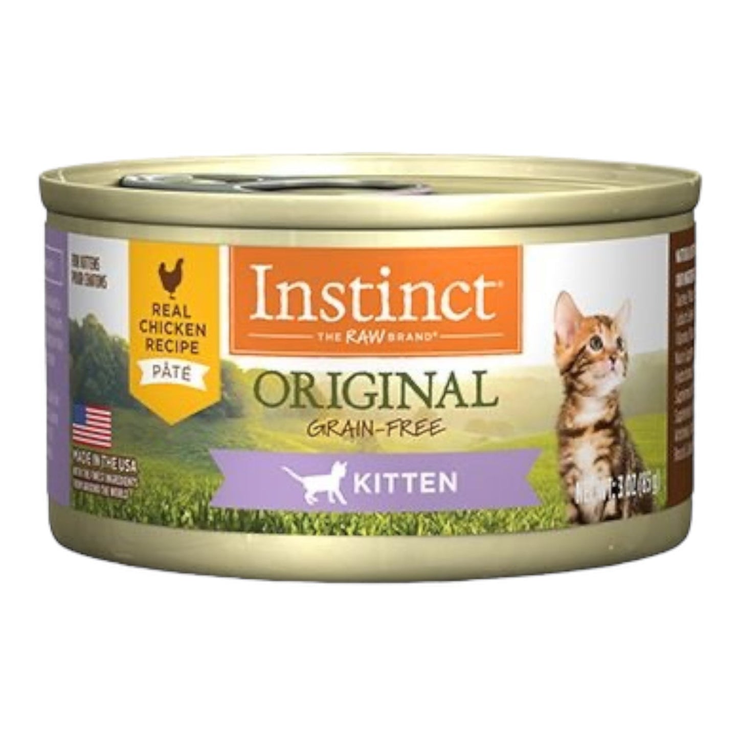 Instinct Original Real Real Chicken Kitten Cat 3oz