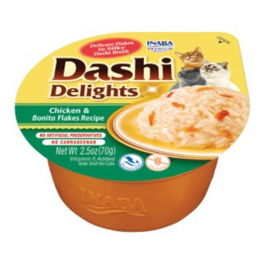 Inaba Cat Dashi Delights Chicken & Bonito Flakes Recipe