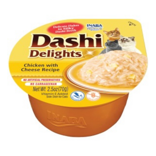 Inaba Cat Dashi Delights Chicken with Cheese Recipe