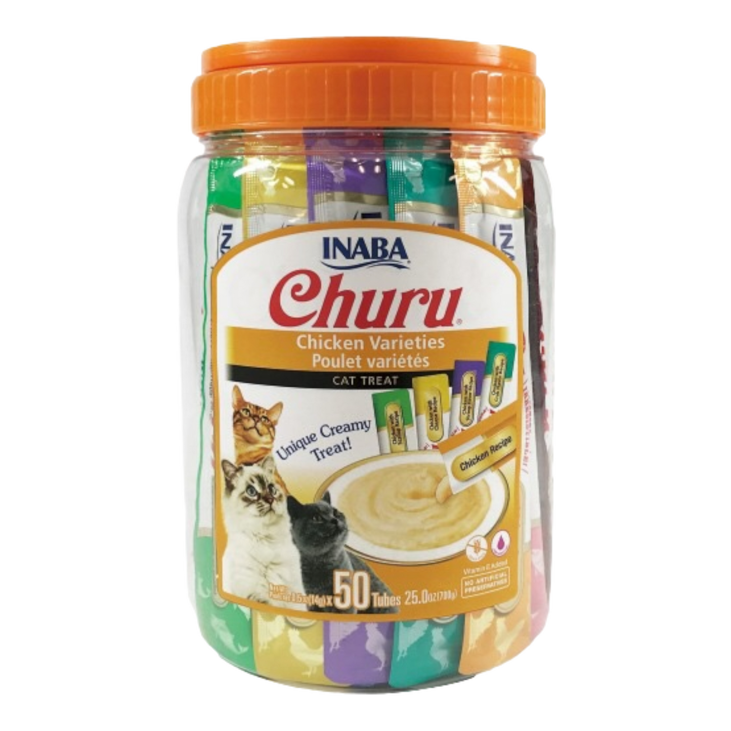 Inaba Cat Churu Purées Variety Pack Chicken Recipes