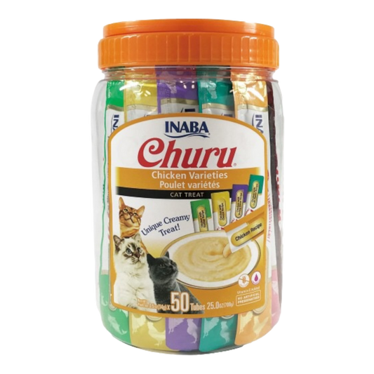 Inaba Cat Churu Purées Variety Pack Chicken Recipes