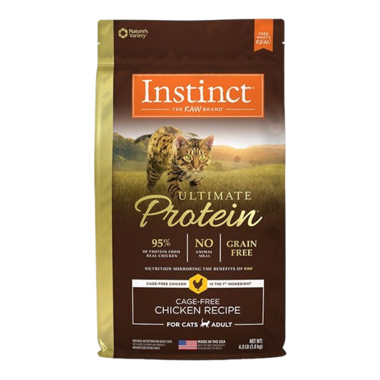 Instinct Ultimate Protein Cage Free Chicken Cat 4lb