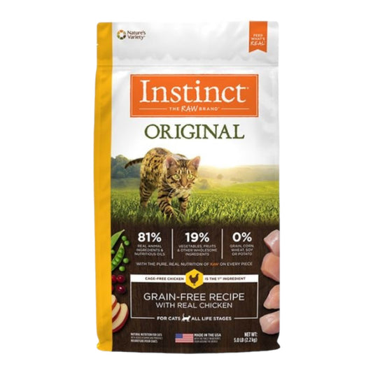 Instinct Original Grain Free With Real Chicken Cat 5lb