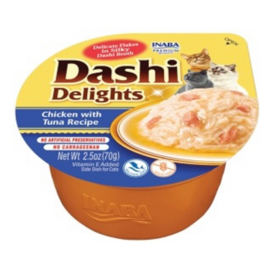 Inaba Cat Dashi Delights Chicken with Tuna Recipe