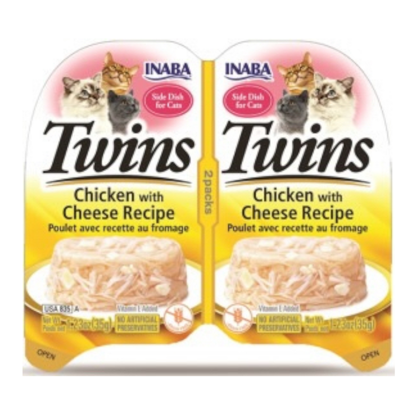 Inaba Cat Twins Chicken with Cheese Recipe