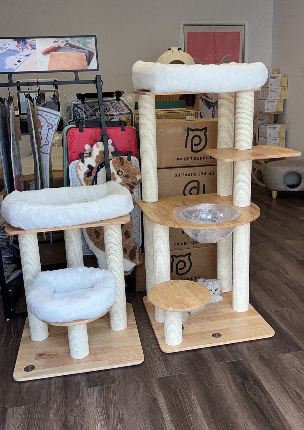 PP.PET 4-Layers Cat Tree