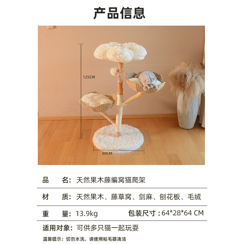 Fruitwood Flower Climbing Frame