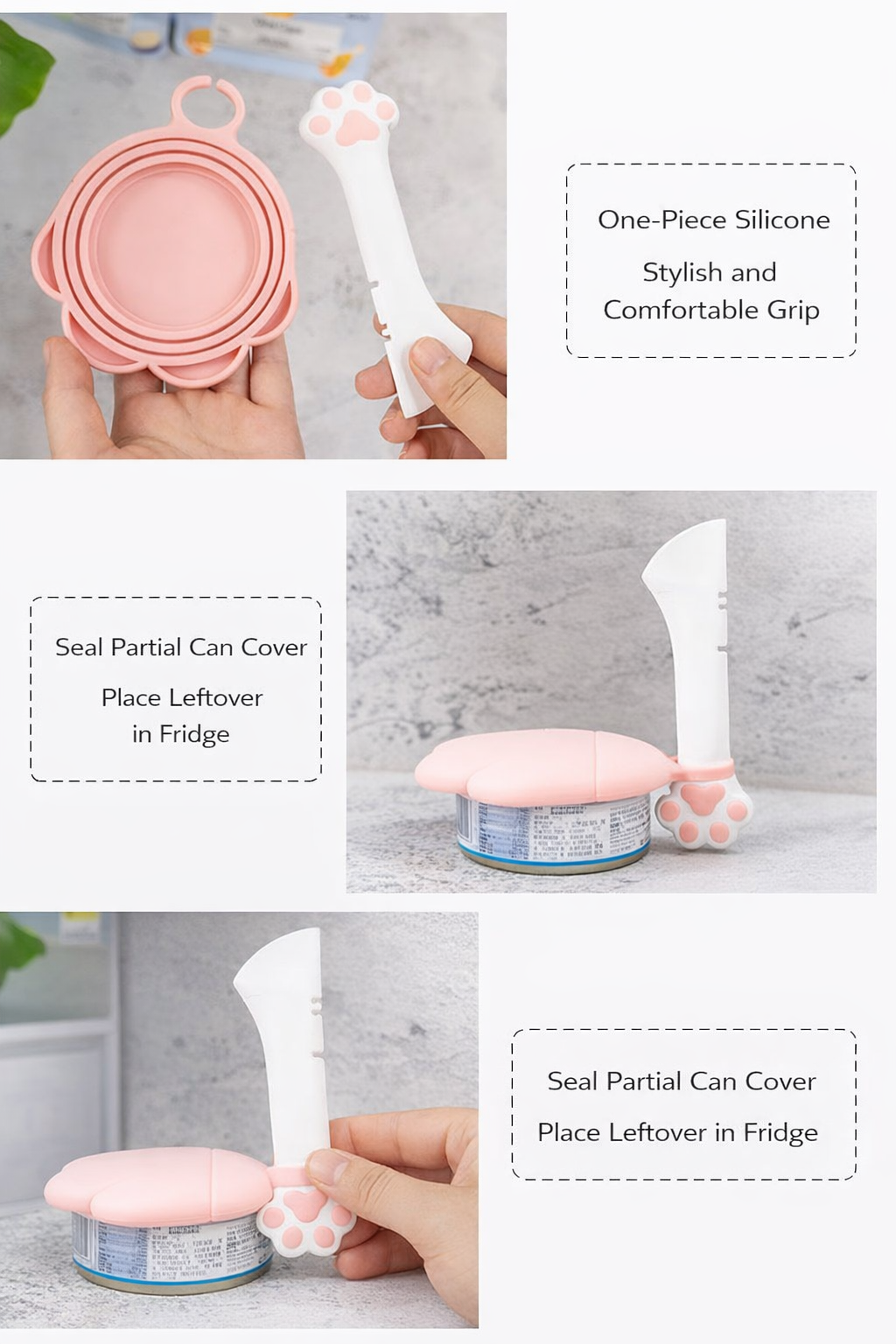 Can Cover and Spoon Set-Paw