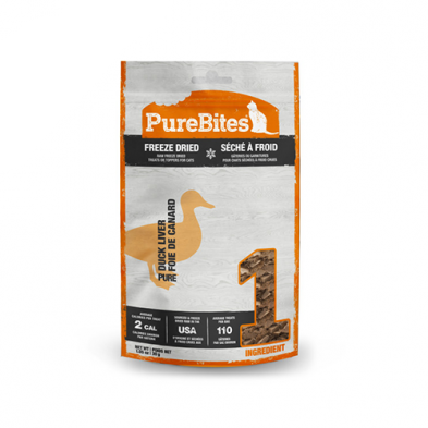 PUREBITES DUCK FREEZE-DRIED CAT TREATS 30 GM