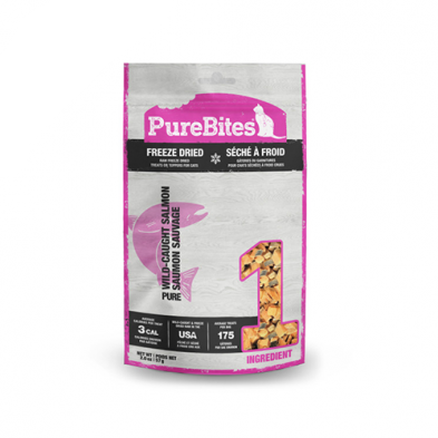 PUREBITES WILD PACIFIC SALMON FREEZE-DRIED CAT TREATS 57 GM