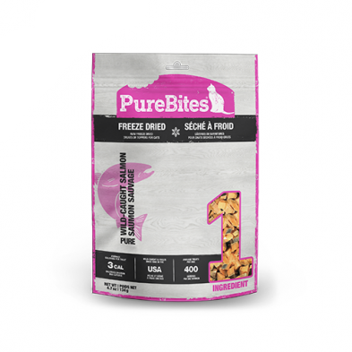 PUREBITES WILD PACIFIC SALMON FREEZE-DRIED CAT TREATS 134 GM