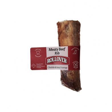 ROLLOVER MEATY BEEF RIB BONE SMALL
