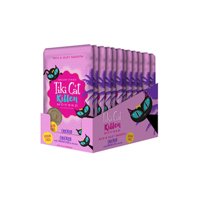 TIKI CAT KITTEN MOUSSE CHICKEN WITH CHICKEN LIVER WET CAT FOOD 2.4 OZ