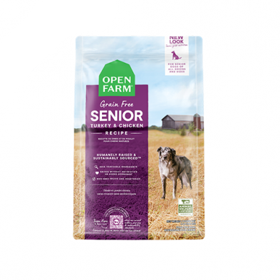 OPEN FARM SENIOR DRY DOG FOOD 4 LB