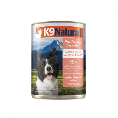 K9 NATURAL LAMB & KING SALMON FEAST WET DOG FOOD 13 OZ