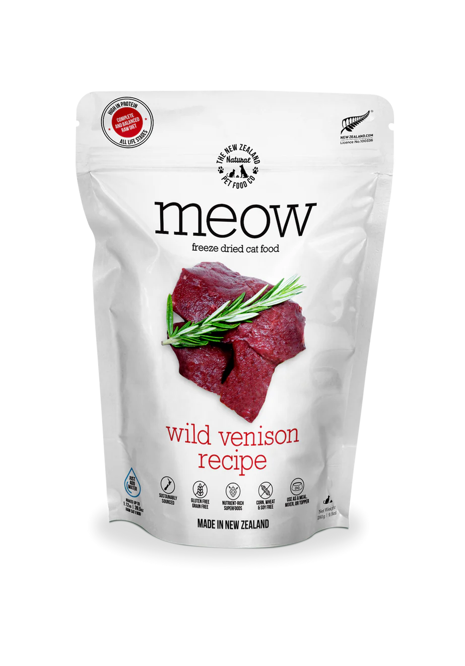 Meow Wild Venison 280g