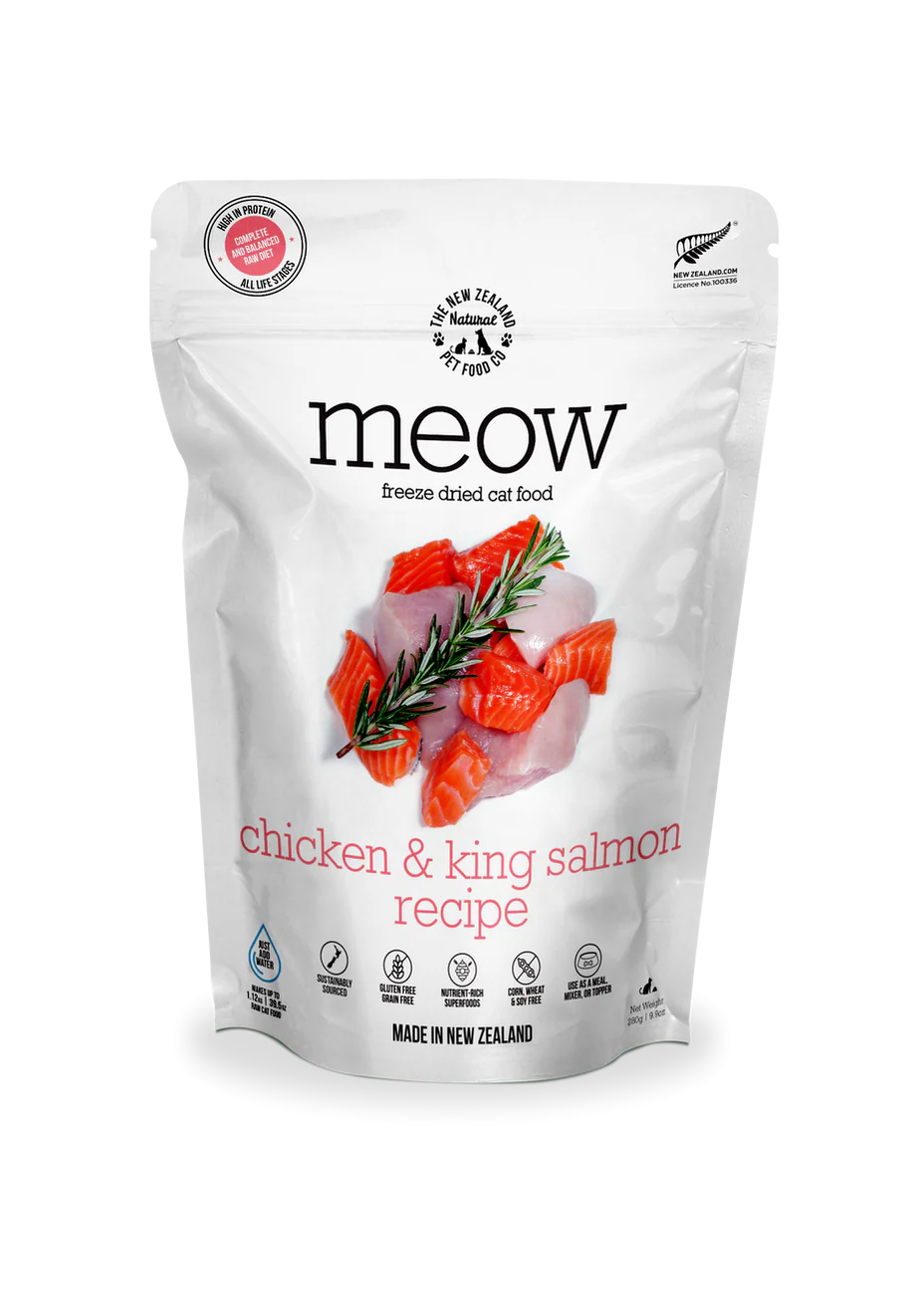 Meow Chicken & King Salmon 50g