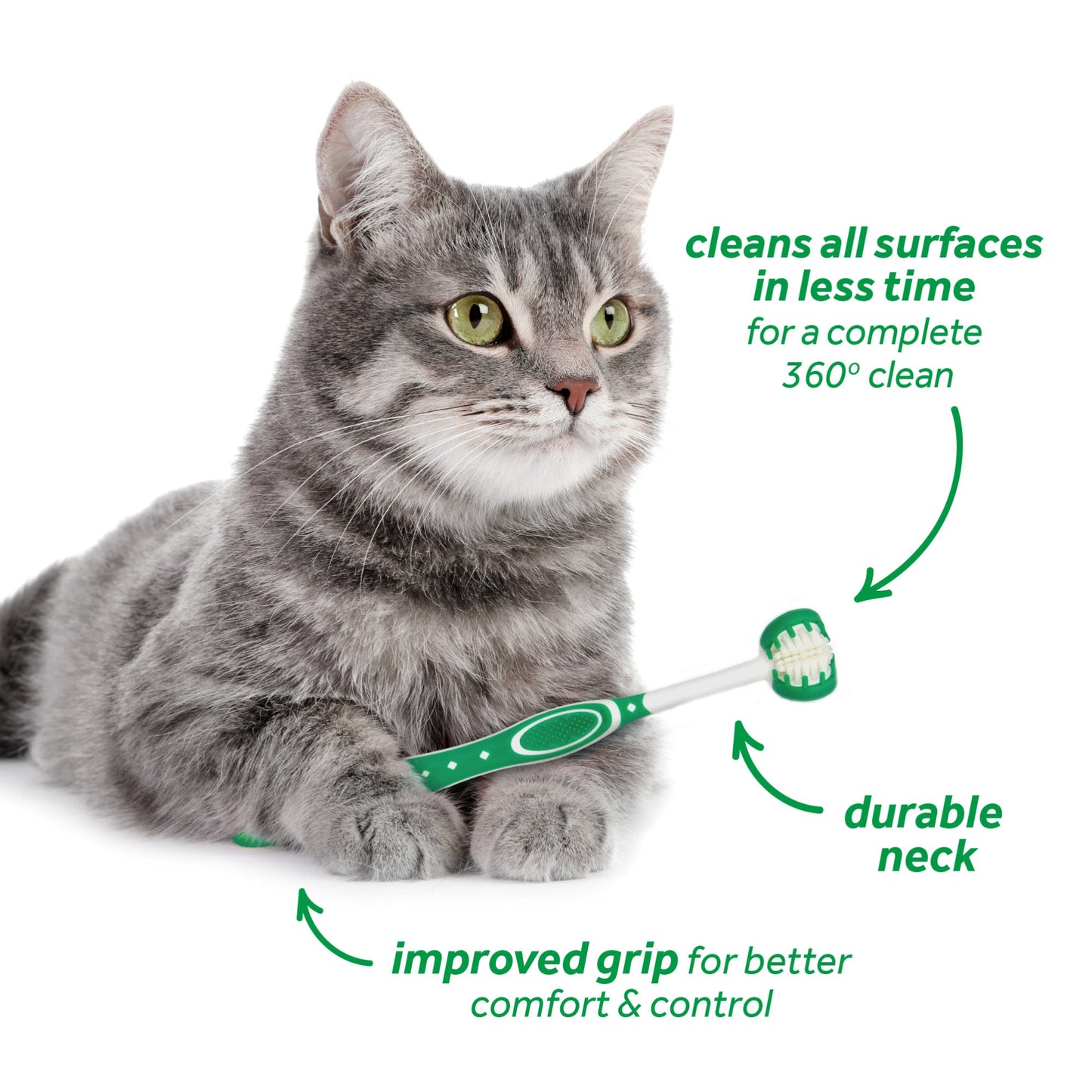 Tropiclean Fresh Breath Oral Care Kit for Cats 2oz